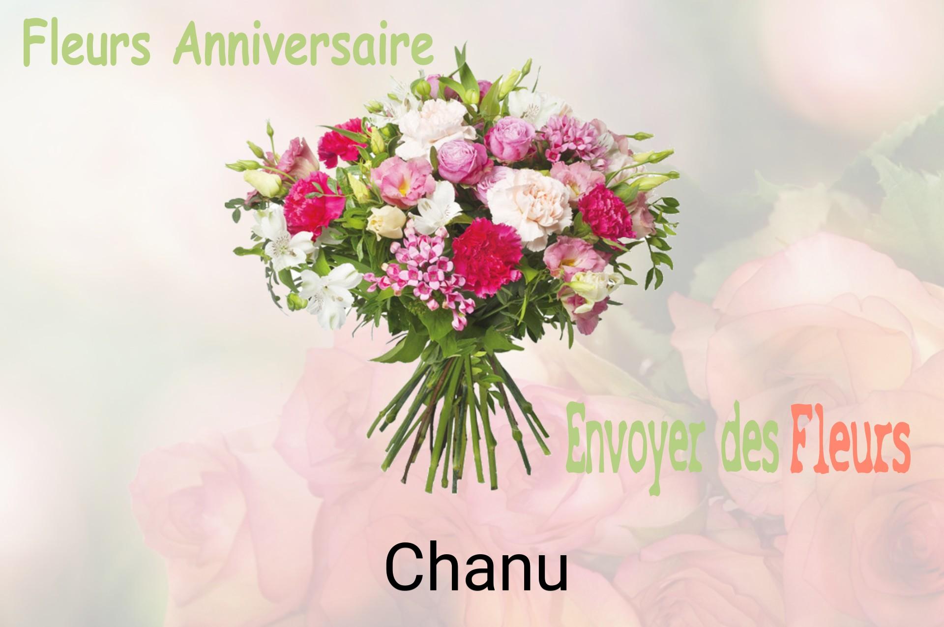 Bouquet de fleurs d’anniversaire livré à Chanu