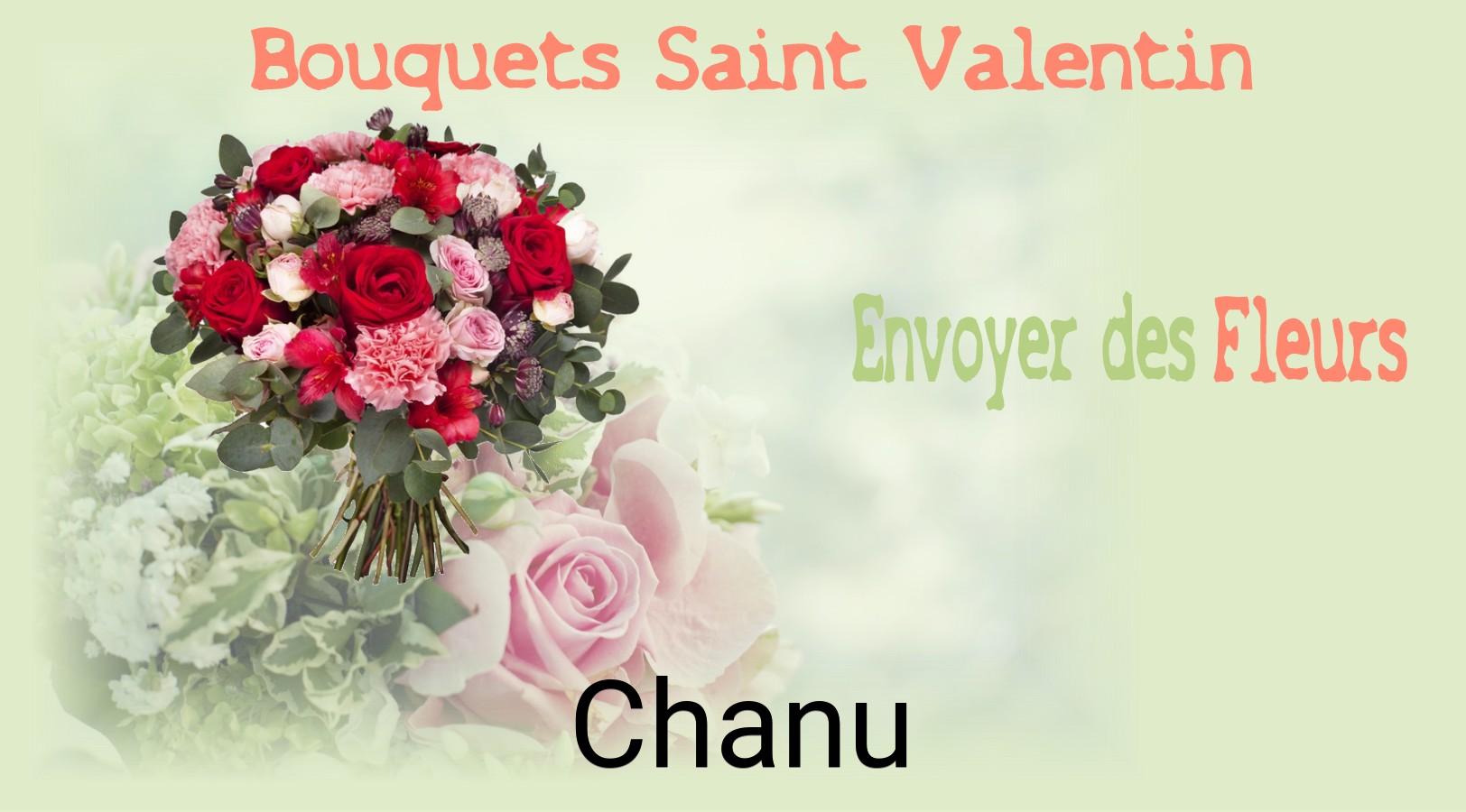 Roses de Saint-Valentin livrées à Chanu